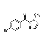 CAS#: 698355-62-3, (4-Bromophenyl)(1-methyl-1H-imidazol-2-yl)methanone