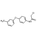 CAS#: 69838-52-4, 2-Chloro-N-[4-(3-methylphenoxy)phenyl]acetamide