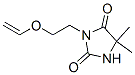 CAS 登录号：69850-87-9， 5,5-二甲基-3-[2-(乙烯基氧基)乙基]咪唑烷-2,4-二酮