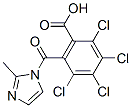CAS 登录号：69868-17-3， 2,3,4,5-四氯-6-[(2-甲基-1H-咪唑-1-基)羰基]苯甲酸