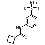 CAS#: 698974-64-0, N-(3-Sulfamoylphenyl)cyclobutanecarboxamide