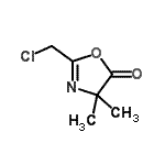 CAS 登录号：698988-00-0， 2-(氯甲基)-4,4-二甲基-1,3-恶唑-5(4H)-酮