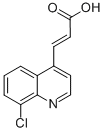CAS 登录号：69976-08-5， 3-(8-氯喹啉-4-基)丙烯酸