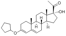 CAS 登录号：7001-56-1， 喷他孕酮