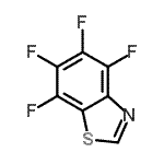 CAS#: 70016-01-2, 4,5,6,7-Tetrafluoro-1,3-benzothiazole