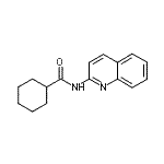 CAS#: 700347-12-2, N-(2-Quinolinyl)cyclohexanecarboxamide