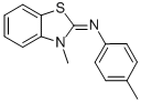 CAS#: 70038-60-7, 4-Methyl-N-(3-Methyl-2(3H)-Benzothiazolylidene)-Benzenamine
