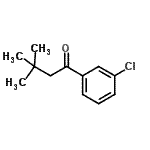 CAS#: 70048-88-3, 1-(3-Chlorophenyl)-3,3-dimethyl-1-butanone