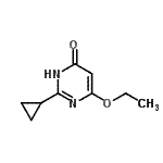 CAS#: 70058-43-4, 2-Cyclopropyl-6-ethoxy-4(1H)-pyrimidinone