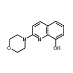 CAS 登录号：70125-21-2， 2-(4-吗啉基)-8-喹啉醇
