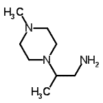 CAS 登录号：70167-75-8， 2-(4-甲基-1-哌嗪基)-1-丙胺