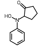 CAS#: 701974-81-4, 2-[Hydroxy(phenyl)amino]cyclopentanone