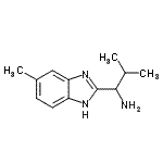 CAS#: 7031-53-0, 2-Methyl-1-(5-methyl-1H-benzimidazol-2-yl)-1-propanamine