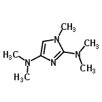 CAS#: 70310-48-4, N,N,N',N',1-Pentamethyl-1H-imidazole-2,4-diamine