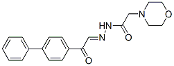 CAS 登录号：7037-21-0， 4-吗啉乙酸,(对苯基苯甲酰甲基亚基)酰肼