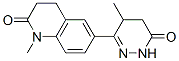 CAS 登录号：70386-06-0， 3,4-二氢-1-甲基-6-(1,4,5,6-四氢-4-甲基-6-氧代-3-哒嗪基)-2(1H)-喹啉酮