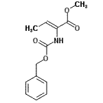CAS 登录号：70396-37-1， 甲基(2Z)-2-{[(苄氧基)羰基]氨基}-2-丁烯酸酯