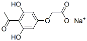 CAS 登录号：70413-05-7， 2-(4-乙酰基-3,5-二羟基-苯氧基)乙酸钠
