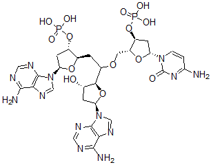 CAS 登录号：70419-16-8， 脱氧腺苷酰-(3'-5')-脱氧胞苷酰-(3'-5')-脱氧腺苷