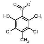 CAS#: 70444-49-4, 2,4-Dichloro-3,5-dimethyl-6-nitrophenol
