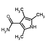 CAS#: 70451-29-5, 2,4,5-Trimethyl-1H-pyrrole-3-carboxamide