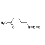 CAS 登录号：70486-31-6， 6-异氰酸-2-己酮