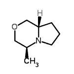 CAS#: 704883-52-3, (4S,8aS)-4-Methylhexahydro-1H-pyrrolo[2,1-c][1,4]oxazine