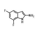CAS#: 705248-90-4, 5,7-Difluoro-1H-indol-2-amine