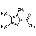 CAS#: 70583-59-4, 1-(3,4,5-Trimethyl-1H-pyrazol-1-yl)ethanone