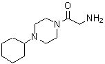 CAS#: 705944-08-7, 2-Amino-1-(4-cyclohexyl-1-piperazinyl)ethanone