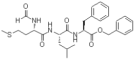 CAS 登录号：70637-32-0， N-甲酰基蛋氨酰亮氨酰苯丙氨酸苄酯