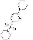 CAS 登录号：7065-85-2， 5-(1-哌啶基磺酰基)-N,N-二丙基-吡啶-2-胺