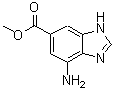 CAS 登录号：706823-07-6， 4-氨基-1H-苯并咪唑-6-羧酸甲酯