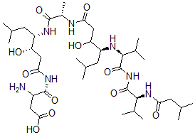 CAS 登录号：70706-88-6， 天冬氨酰-抑肽基