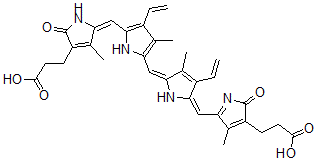 CAS 登录号：70707-71-0， 胆绿素XIIIgamma