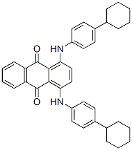 CAS 登录号:70714-75-9, 1,4-二((4-环己基苯基)氨基)-9,10-蒽二酮