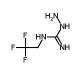 CAS 登录号：707540-15-6， 3-氨基-1-(2,2,2-三氟乙基)胍