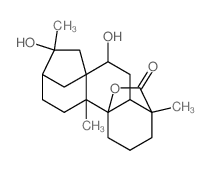 CAS 登录号：70775-63-2， (4R,9alpha)-7a,10,16-Trihydroxy-9-Methyl-20-Norkauran-18-Oic Acid gamma-Lactone
