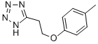 CAS 登录号：70786-37-7， 5-[2-(4-甲基苯氧基)乙基]-1H-四唑