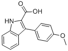 CAS 登录号：70794-11-5， 3-(4-甲氧基-苯基)-1H-吲哚-2-羧酸