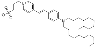 CAS#: 70807-63-5, 3-(4-((E)-2-[4-(Didecylamino)Phenyl]Ethenyl)-1-Pyridiniumyl)-1-Propanesulfonate