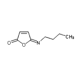 CAS 登录号：708989-69-9， (5E)-5-(丁基亚胺)-2(5H)-呋喃酮