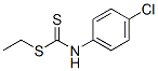 CAS 登录号：709-88-6， N-(对氯苯基)二硫代氨基甲酸乙酯