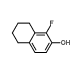 CAS#: 709031-99-2, 1-Fluoro-5,6,7,8-tetrahydro-2-naphthalenol