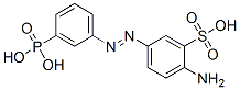 CAS 登录号：70911-48-7， 2-氨基-5-[(3-膦酰苯基)偶氮]苯磺酸