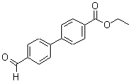CAS 登录号：70917-02-1， 4'-甲酰基-4-联苯羧酸乙酯