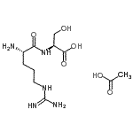 CAS#: 70921-62-9, L-Arginyl-L-serine acetate (1:1)