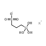 CAS 登录号：70942-26-6， 钾3-(三羟基硅烷基)-1-丙烷磺酸酯