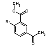 CAS#: 70958-70-2, Methyl 5-acetyl-2-bromobenzoate