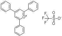 CAS 登录号：70962-62-8， 2,4,6-三苯基吡喃鎓三氟甲烷磺酸盐